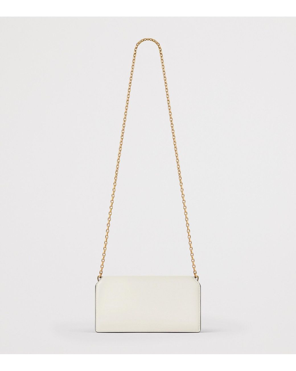 Givenchy White Leather Antigona Chain Wallet