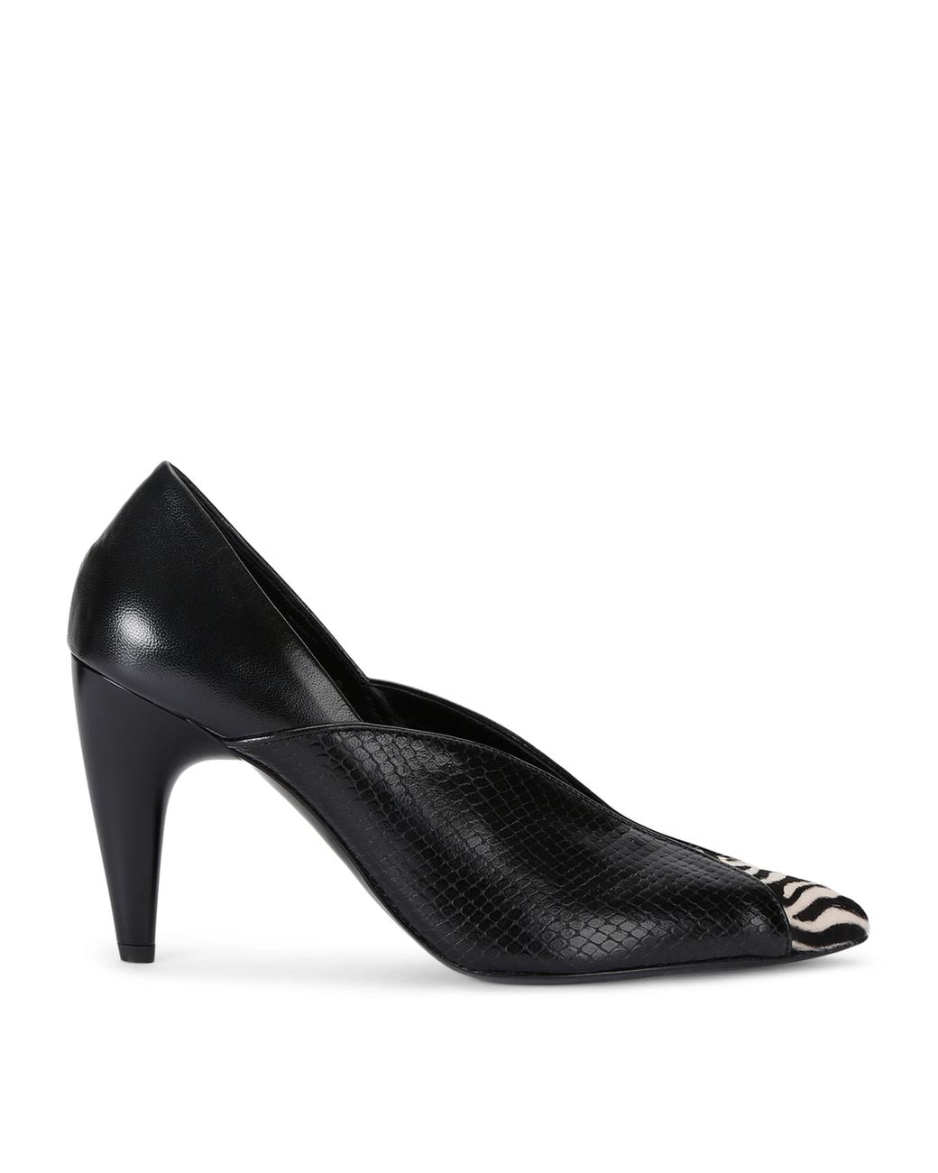 Isabel Marant Black Leather Luza Pumps 90