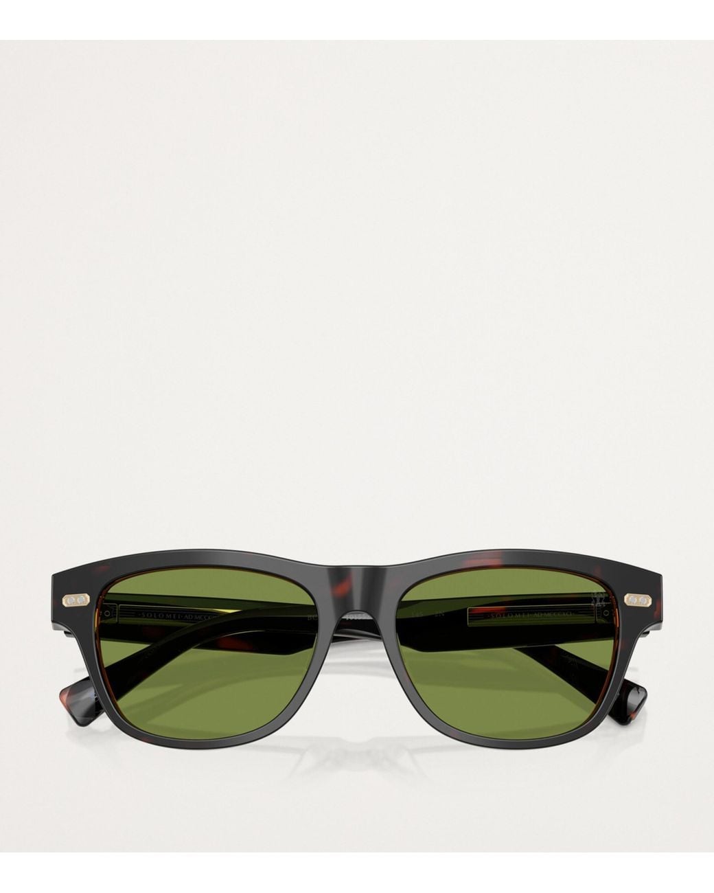 Brunello Cucinelli Green Acetate Sunglasses for men