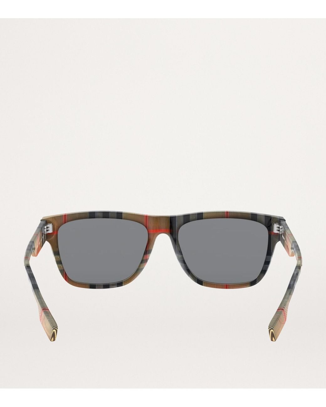 Burberry Black Acetate Square Sunglasses for men