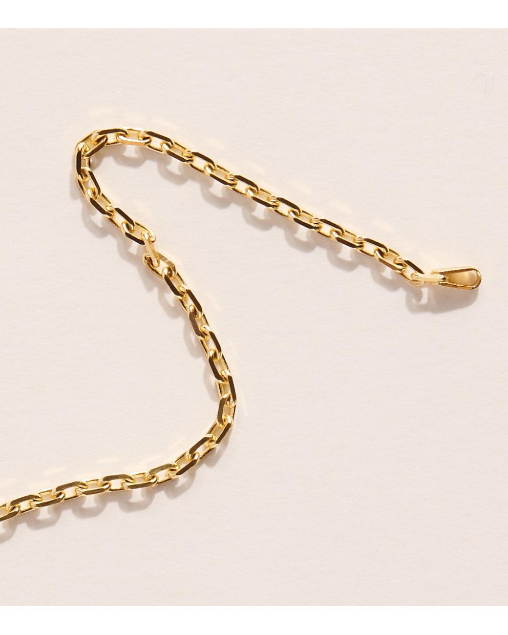 Jade Trau Natural Rectangle No.70 Chain Necklace