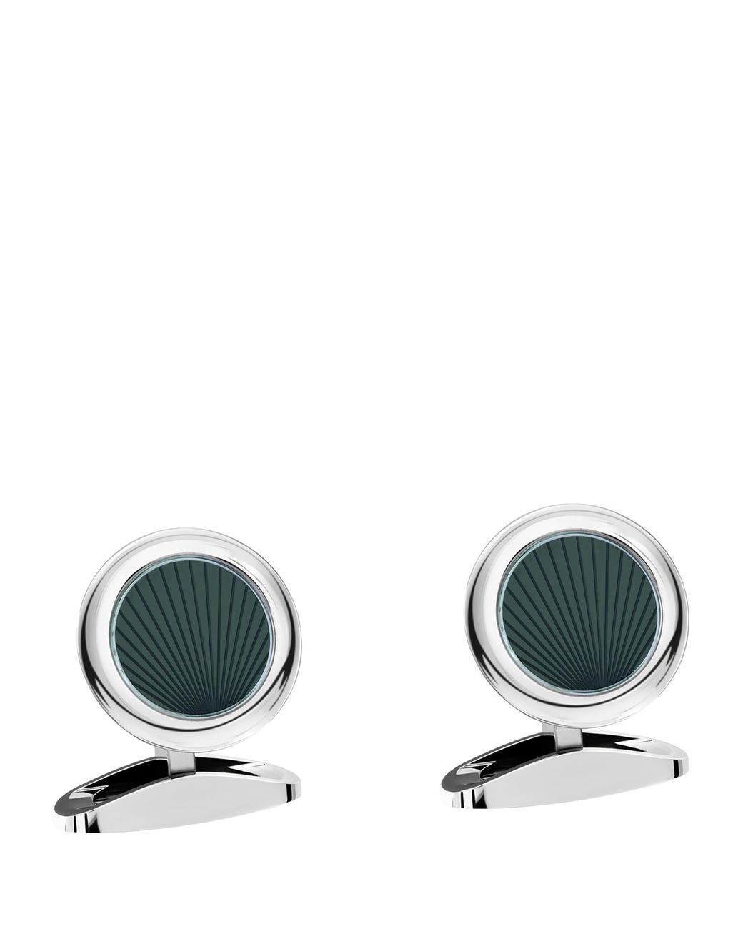 Chopard Green Stainless Steel L.U.C. Cufflinks for men