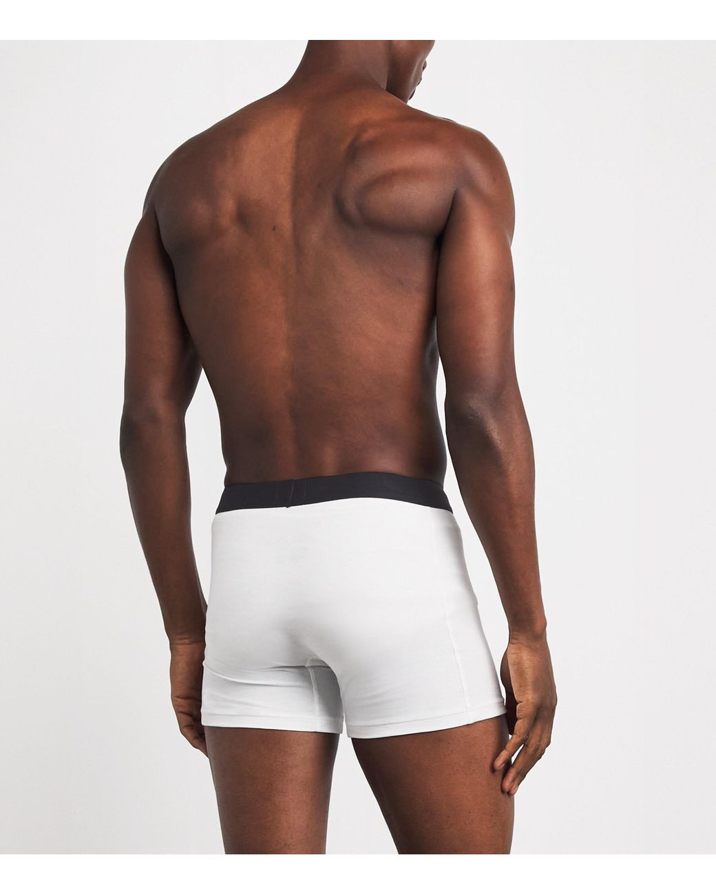Boss Black Stretch-Organic Cotton Boxer Briefs for men