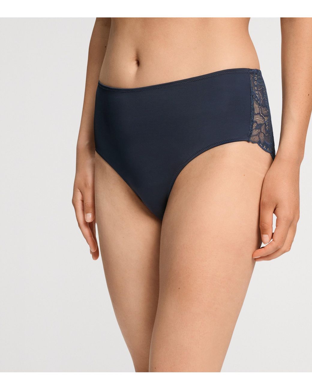 Hanro Blue Azelia Maxi Briefs
