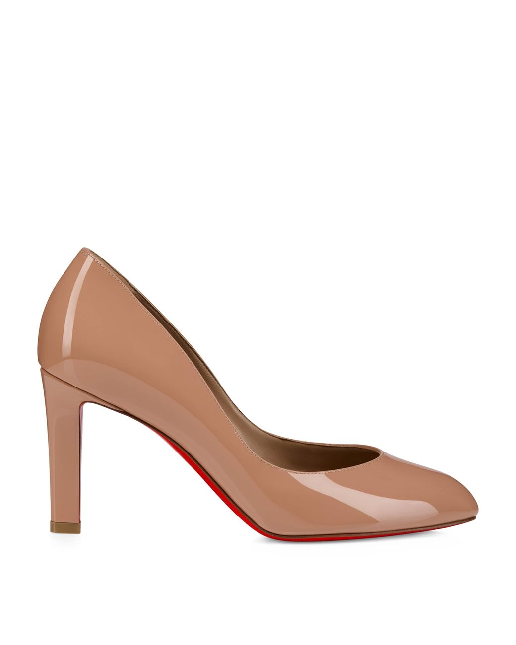 Christian Louboutin Brown Fannylove Leather Pumps 85