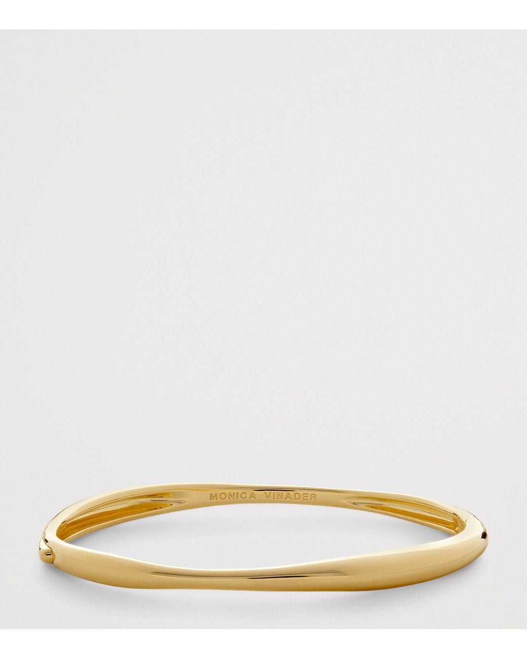 Monica Vinader Natural Vermeil Nura Reef Bangle