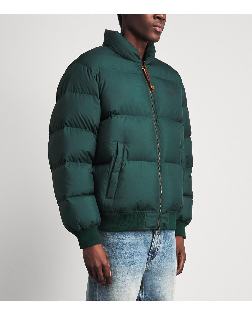Polo Ralph Lauren Green Wyoming Down Jacket for men