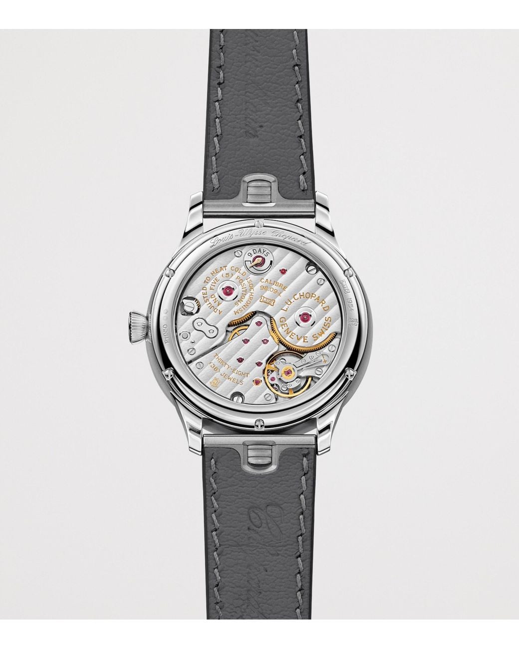 Chopard Gray Platinum L.U.C Quattro Mark Iv