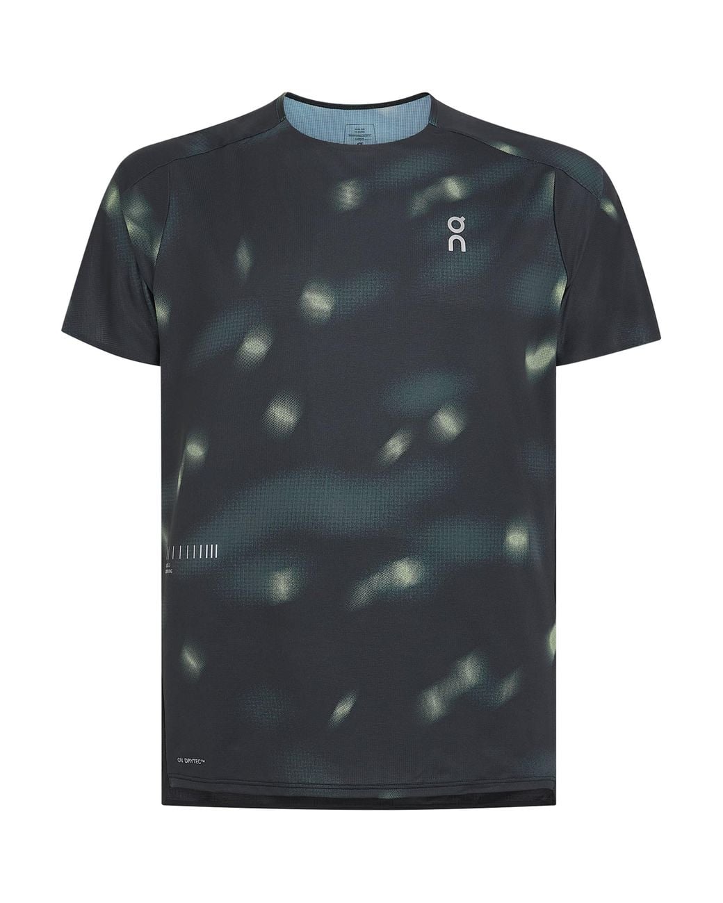 On Shoes Black Reflective Lumos Performance T-Shirt for men