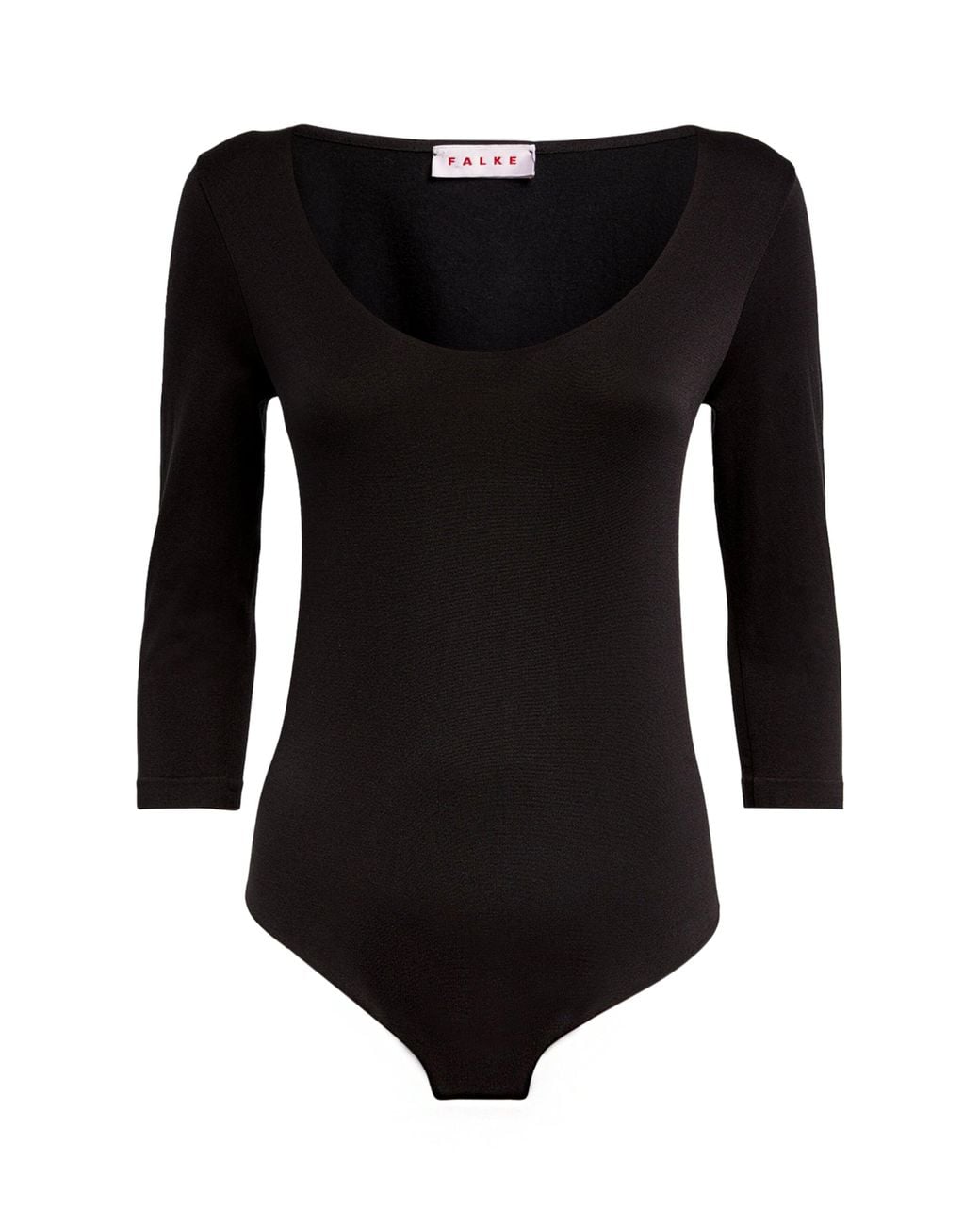 Falke Black Stringbody Bodysuit