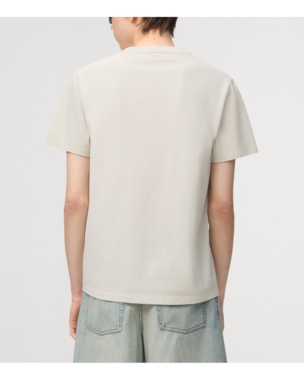 Loewe White Pocket Anagram T-Shirt for men