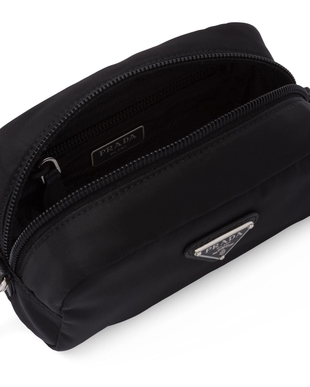 Prada Black Re-Nylon Cosmetic Bag