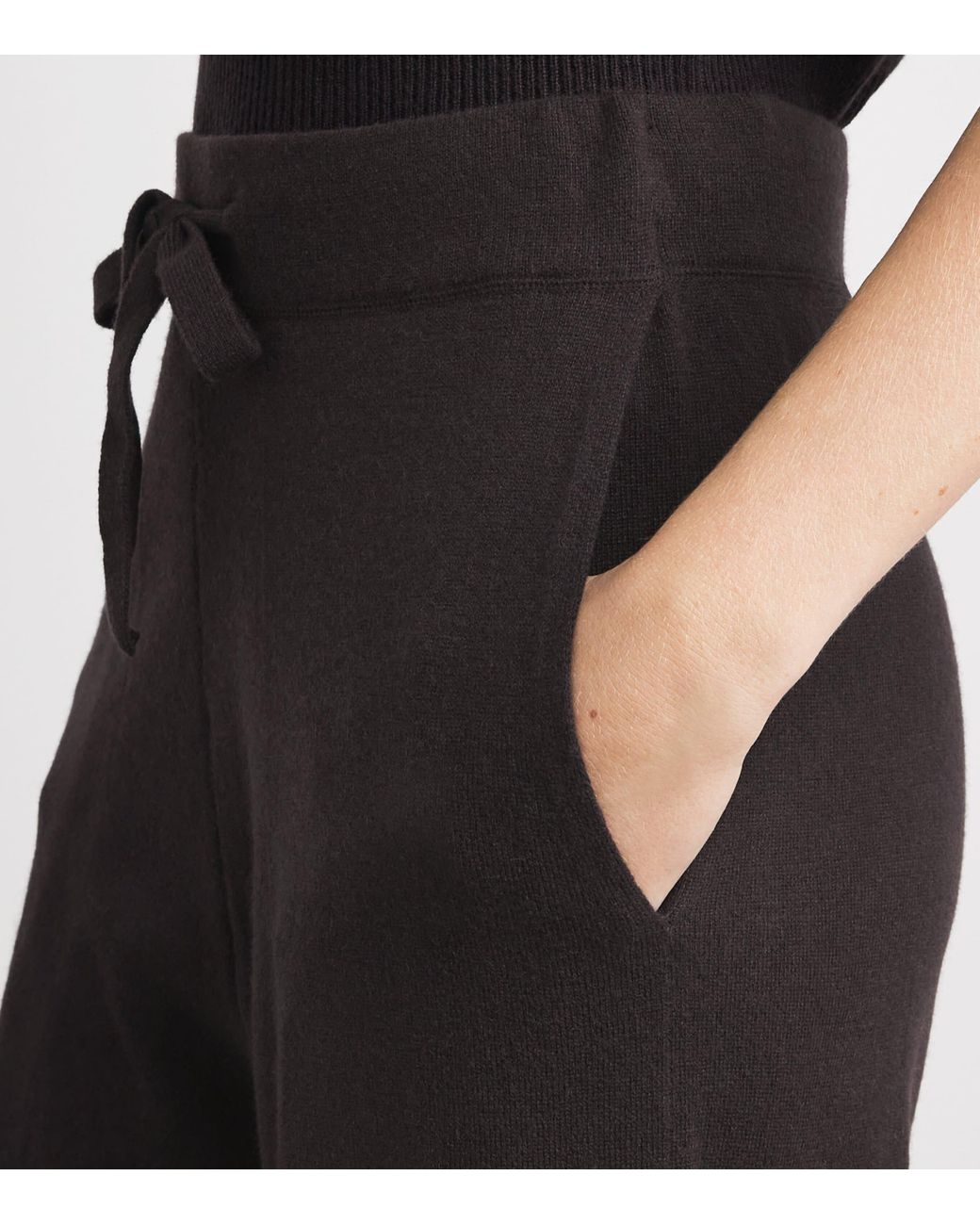 LeKasha Black Cashmere Surial Trousers