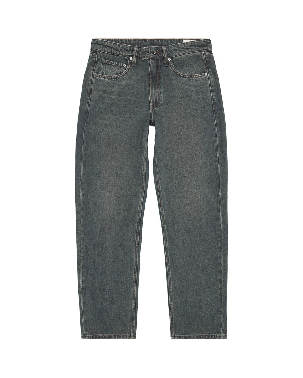 Rag & Bone Gray Fit 4 Straight Jeans for men