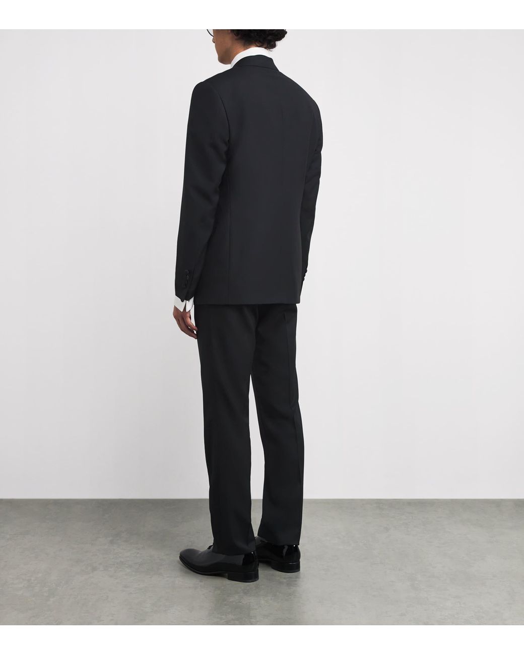 Corneliani Black Wool-Satin 2-Piece Tuxedo for men