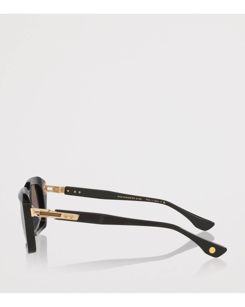 Dita Eyewear Black Grandmaster-Nine Square Sunglasses for men