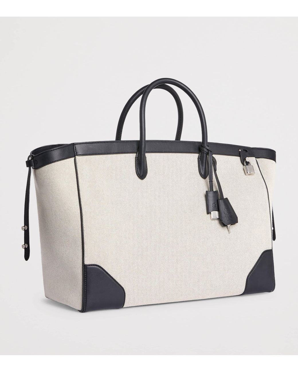 Dunhill Natural Cotton Canvas Century 45 Tote Bag for men