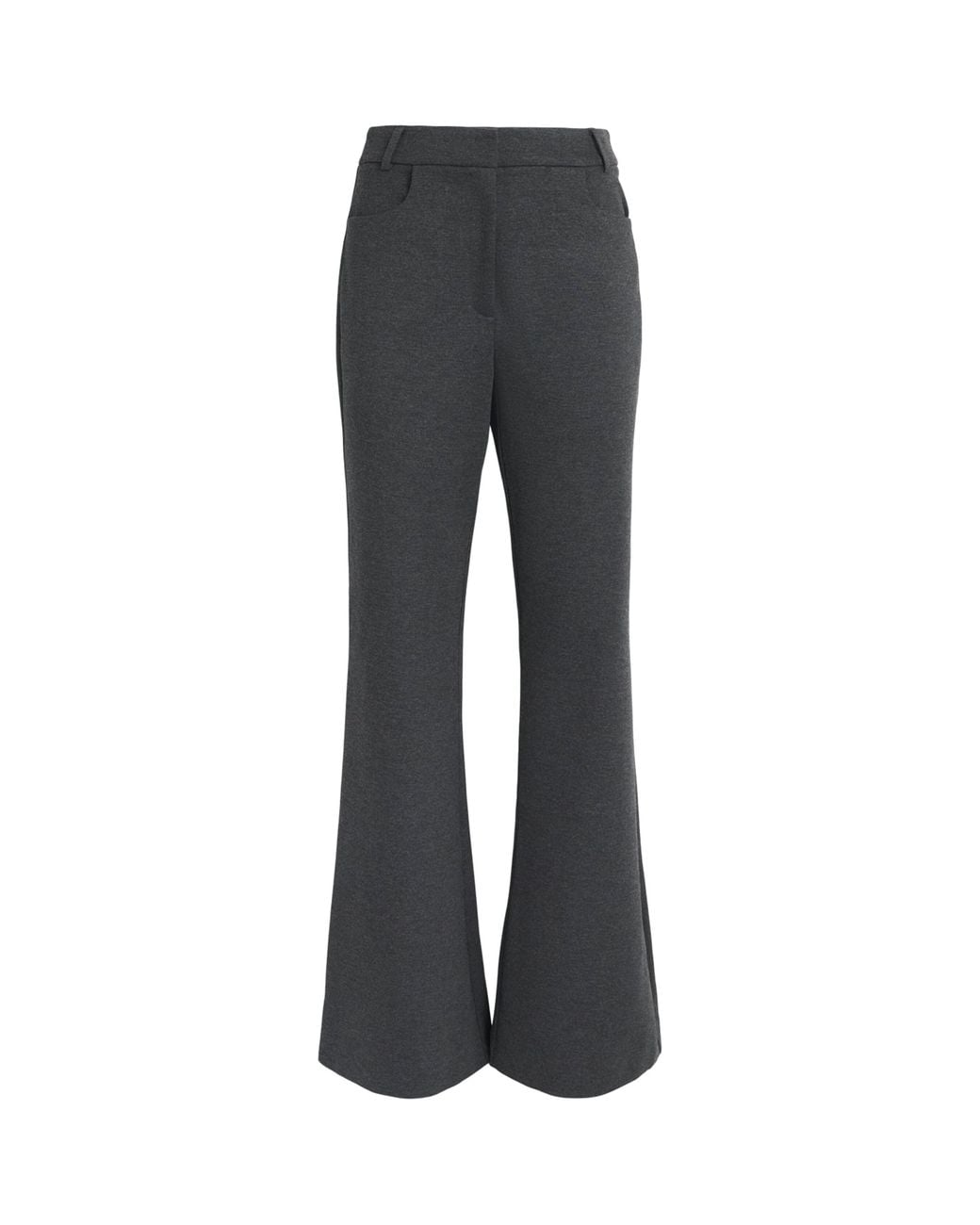 Toccin Gray Gaia Wide-Leg Trousers