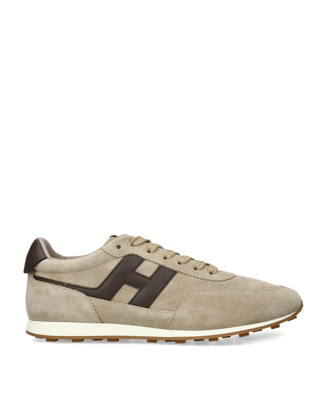 Hogan Natural Suede H669 Allacciato Sneakers for men
