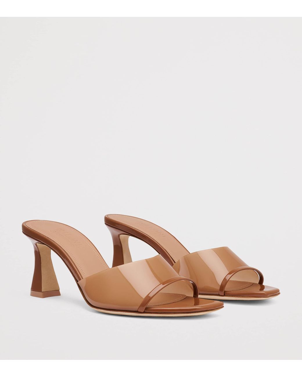 Malone Souliers Brown Pvc Roxanne Heeled Sandals 70