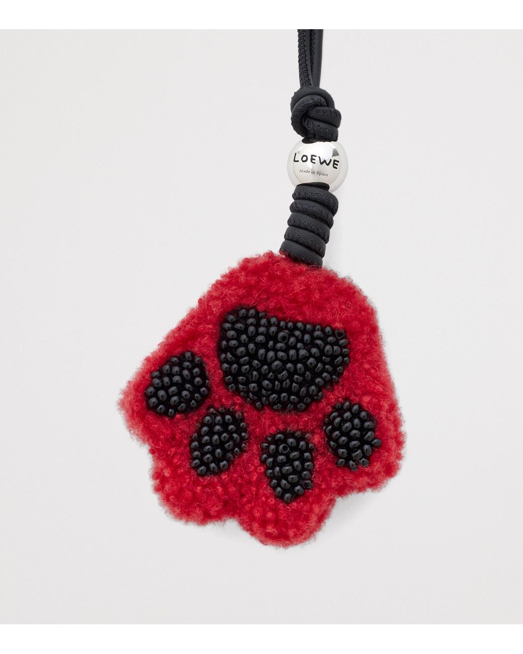 Loewe Red Paw Charm