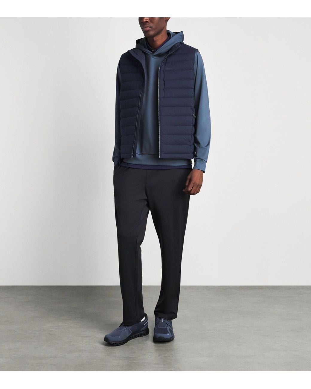vuori Blue Sunday Hoodie for men