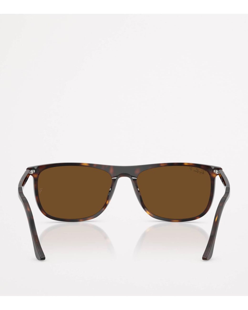 Ray-Ban Brown Rb2216 Rectangle Sunglasses
