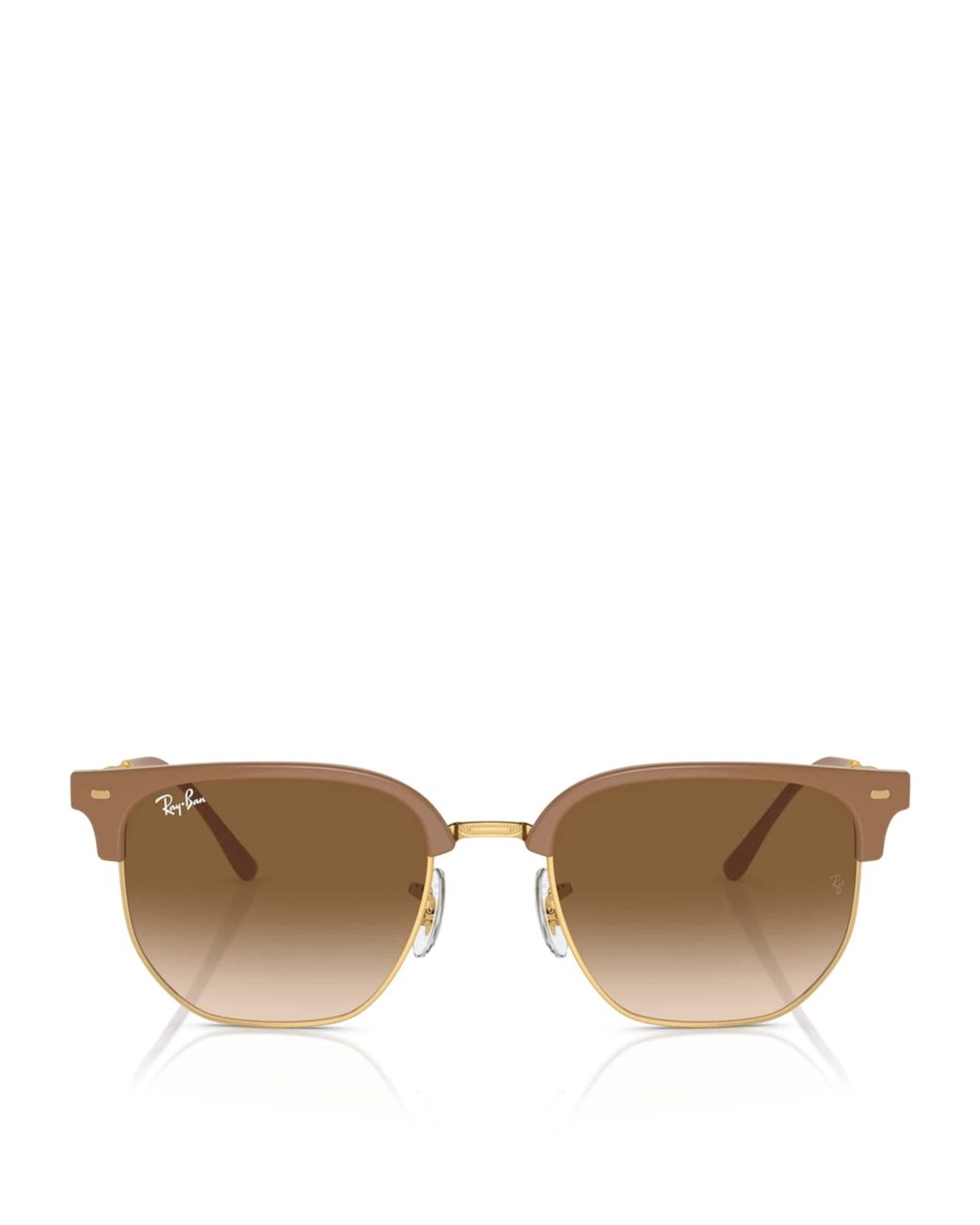 Ray-Ban Brown New Clubmaster Sunglasses