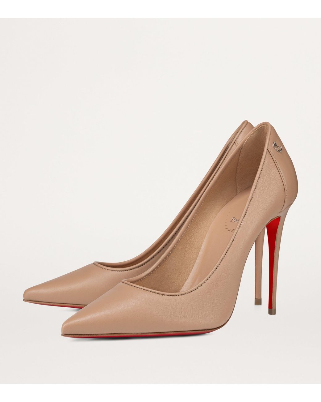 Christian Louboutin Pink Sporty Kate Nappa Pumps 100