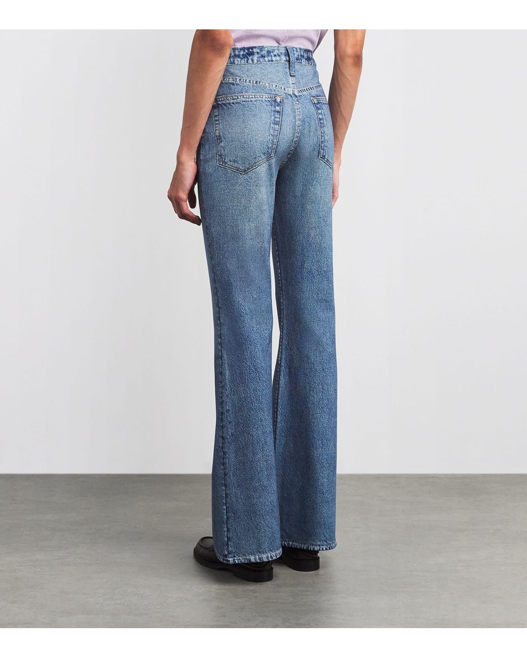 Rag & Bone Blue Ponte Miramar Dahlia Trousers