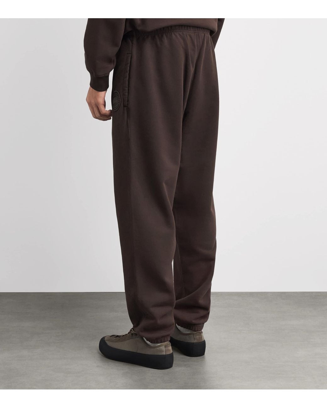 Canada Goose Brown Organic Cotton Tonal Rove Sweatpants for men