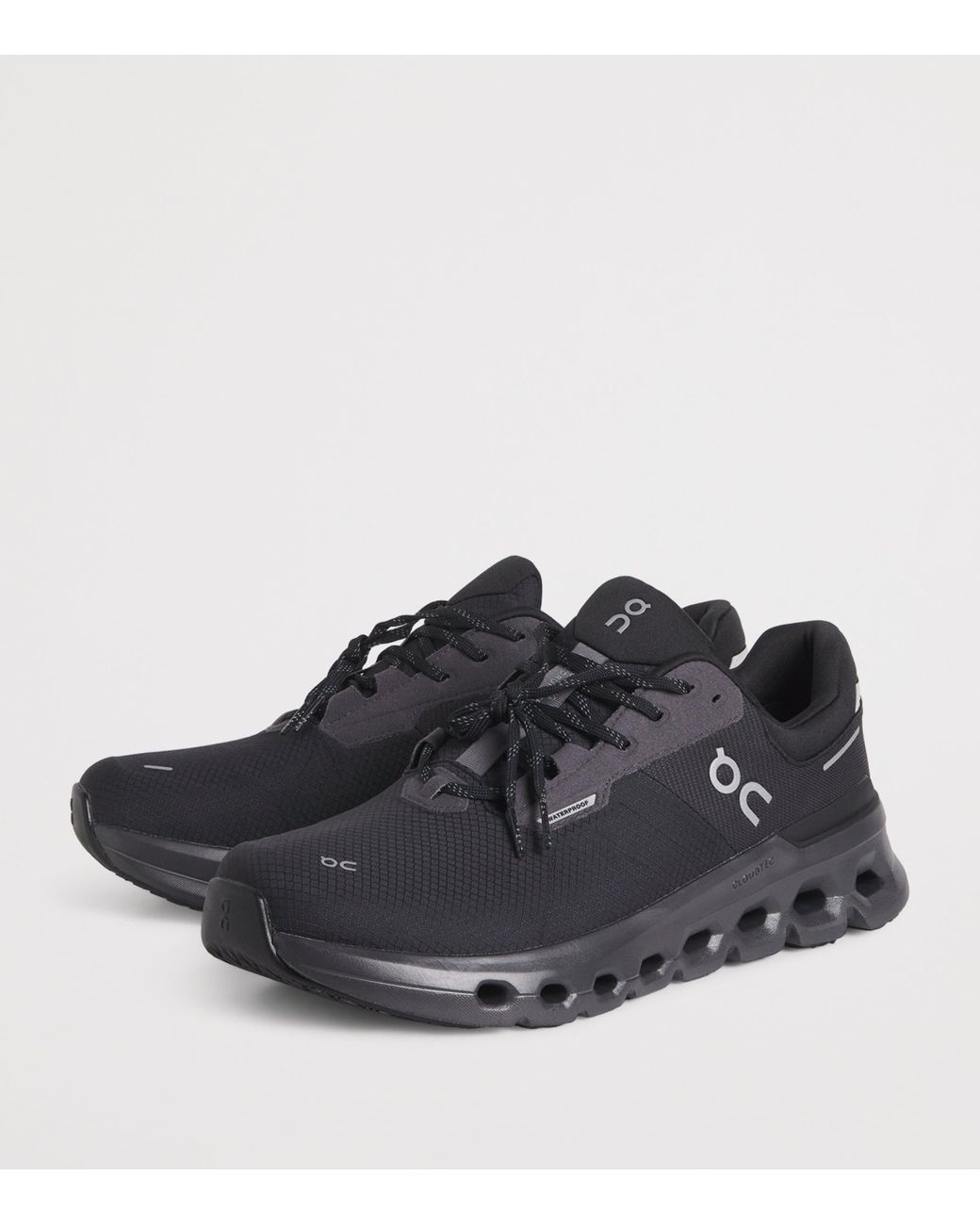 On Shoes Black Waterproof Cloudrunner 2 Trainers for men