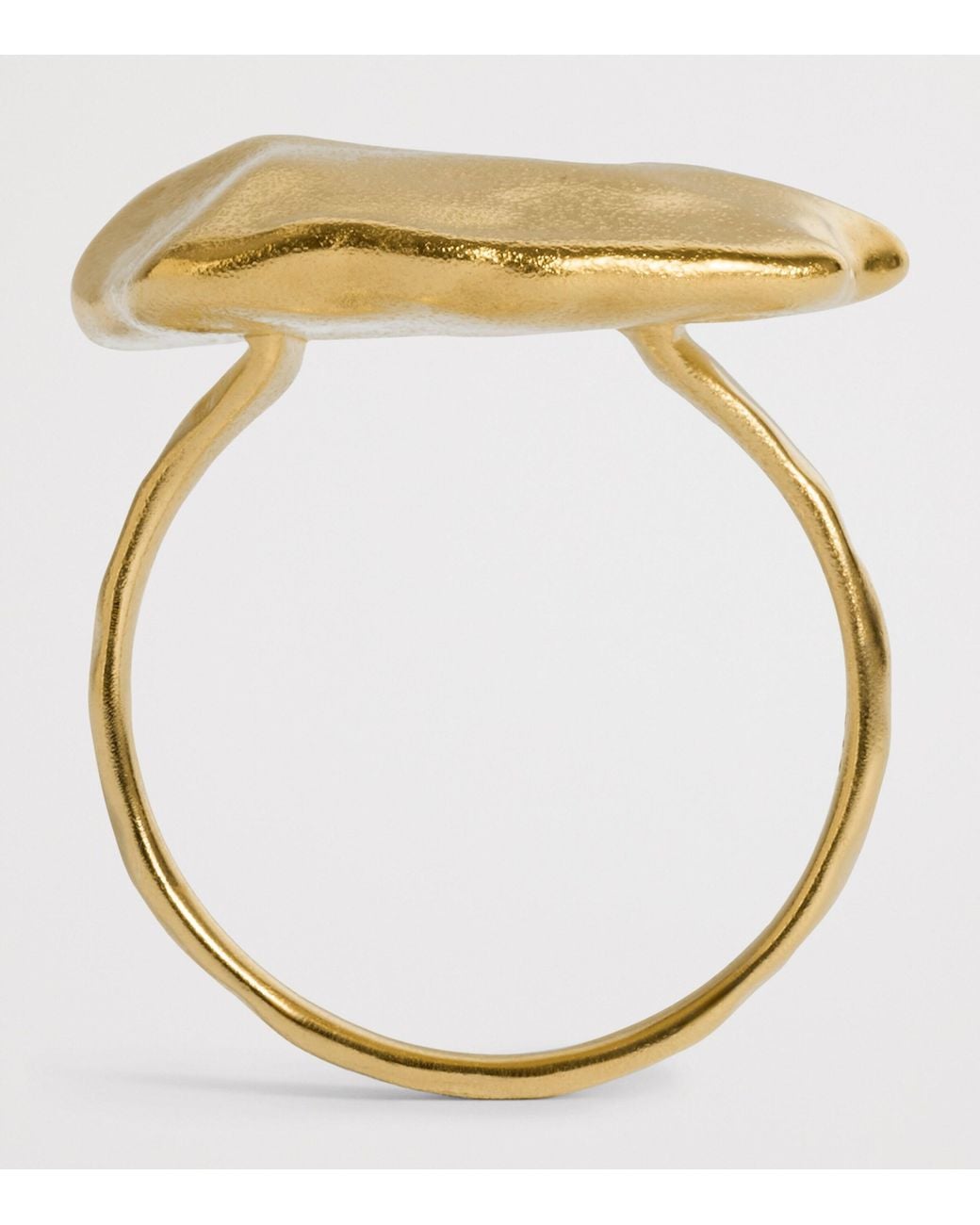 Monica Vinader Metallic Vermeil Fragments Bold Ring