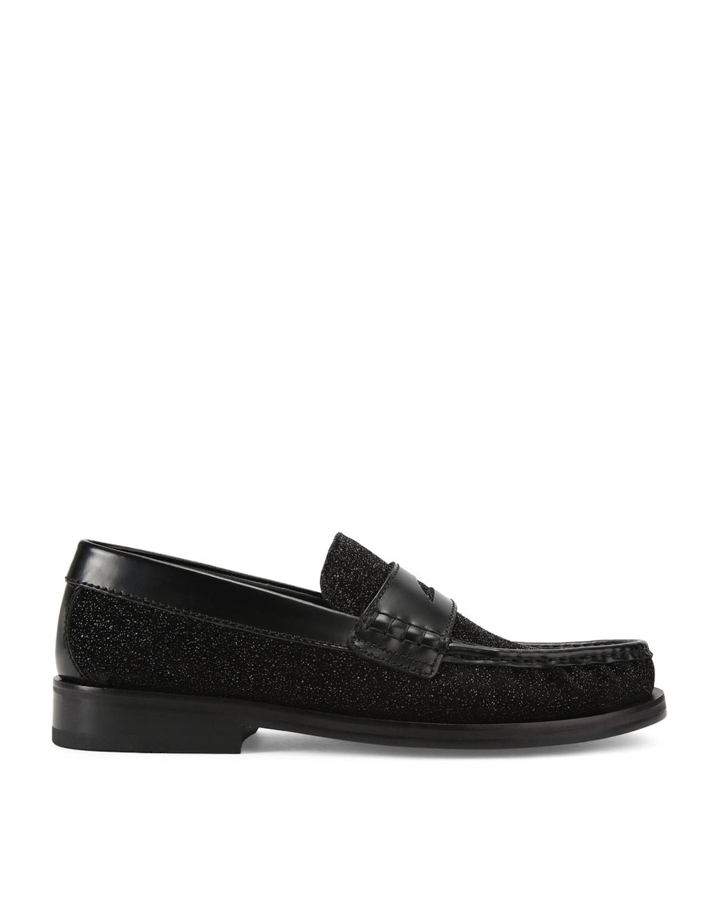Kurt Geiger Black Leather Lombard Loafers