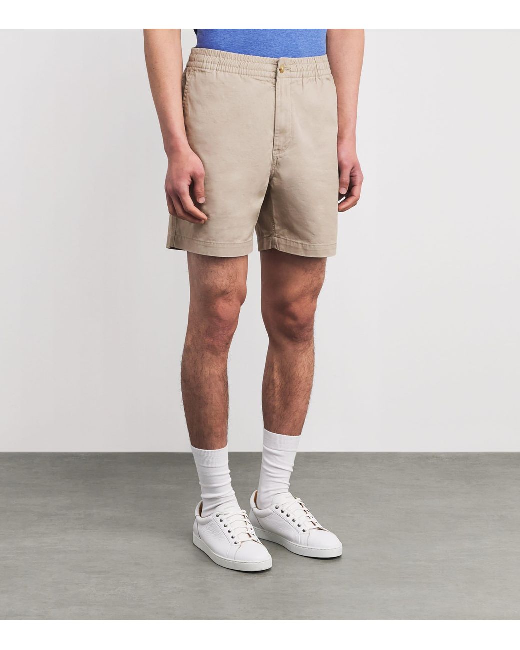 Polo Ralph Lauren Natural Stretch-Cotton Prepster Shorts for men