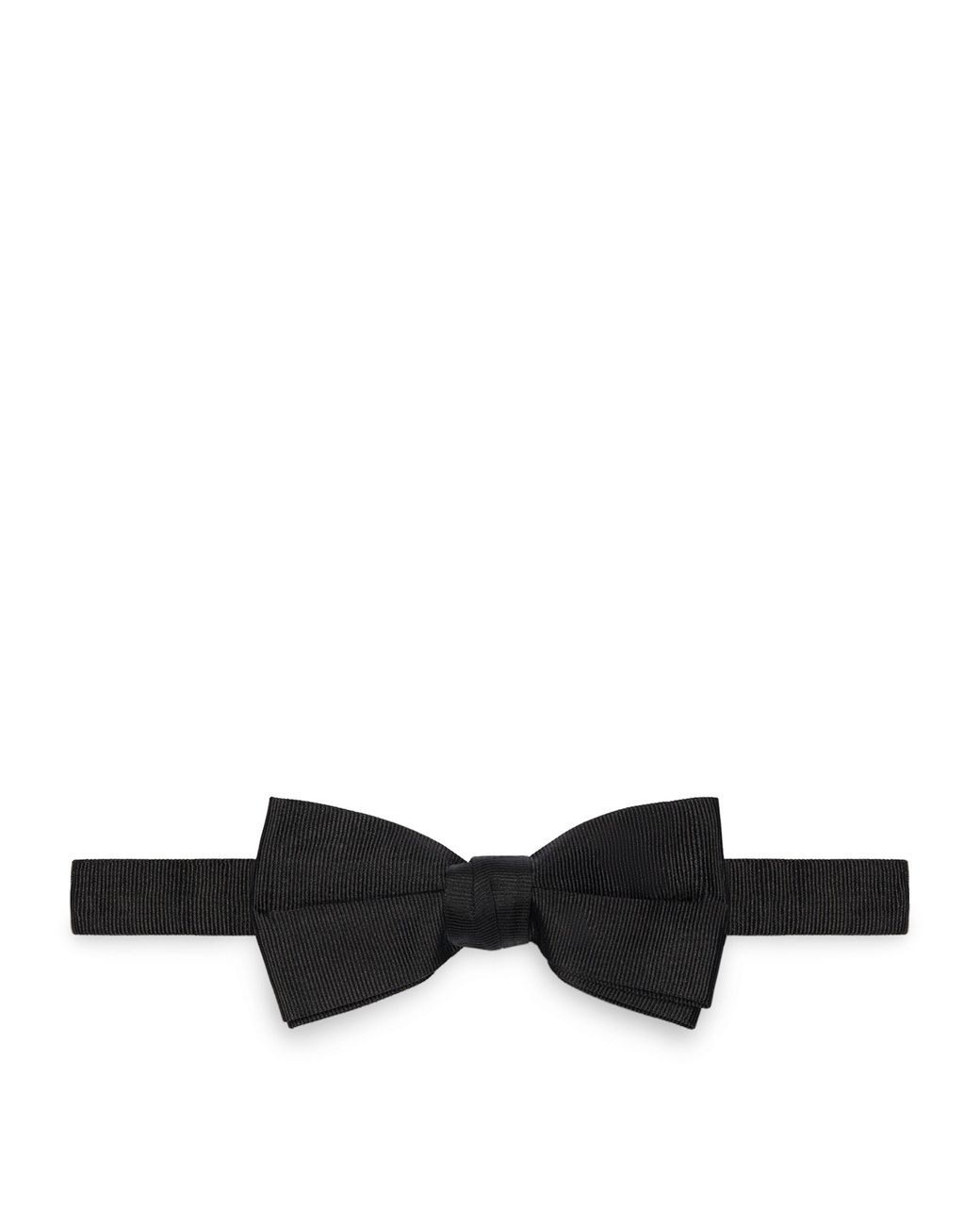 Givenchy Black Silk Jacquard Classic Bow Tie for men