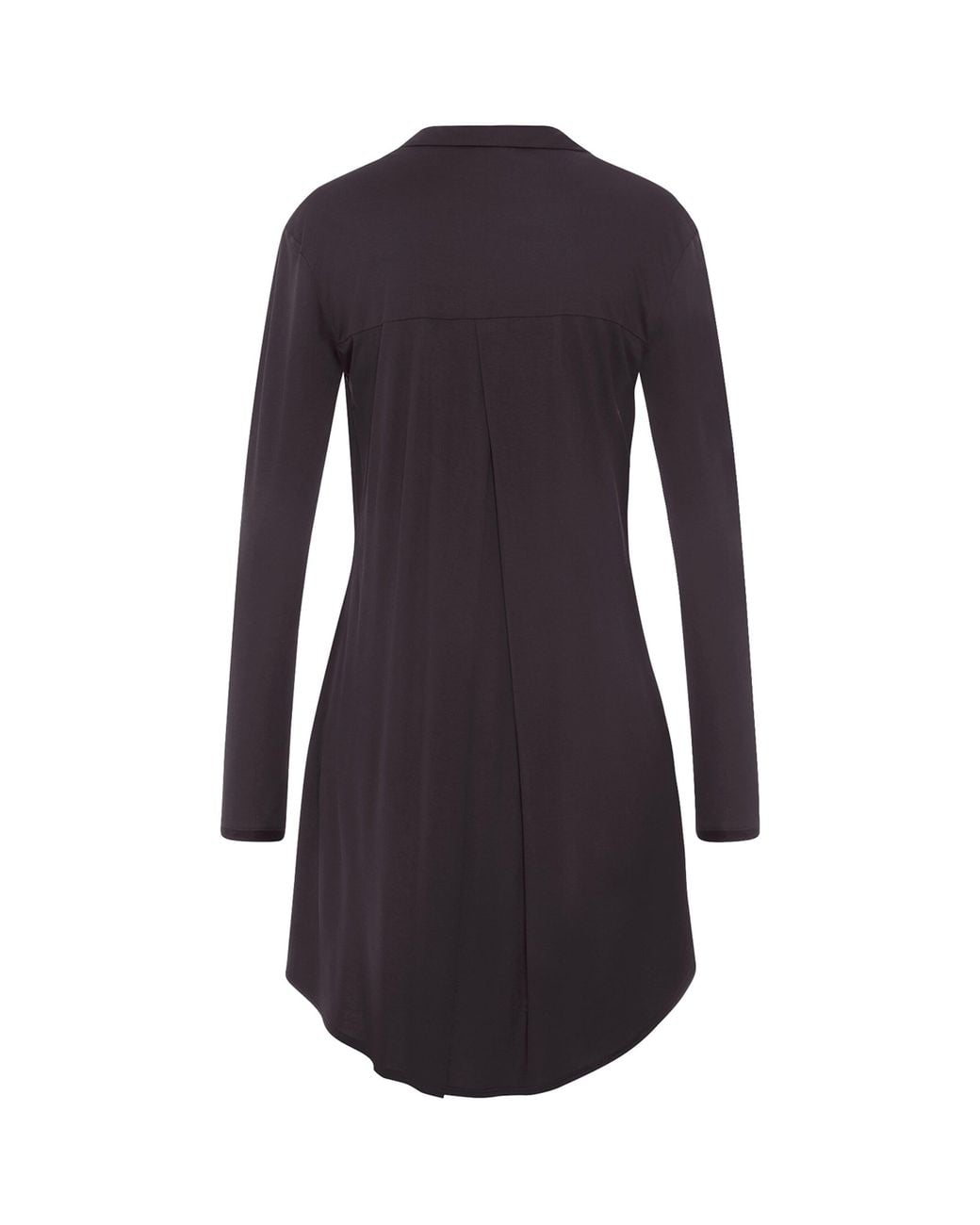 Hanro Blue Modal Grand Central Shirt Pyjama Nightdress