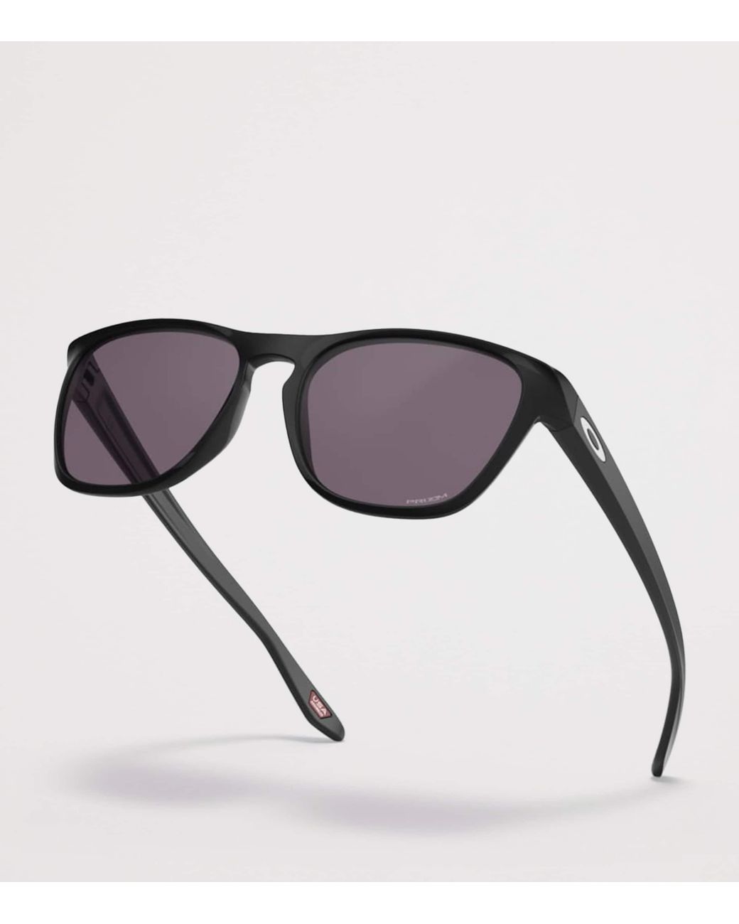 Oakley Black Manorburn Square Sunglasses for men
