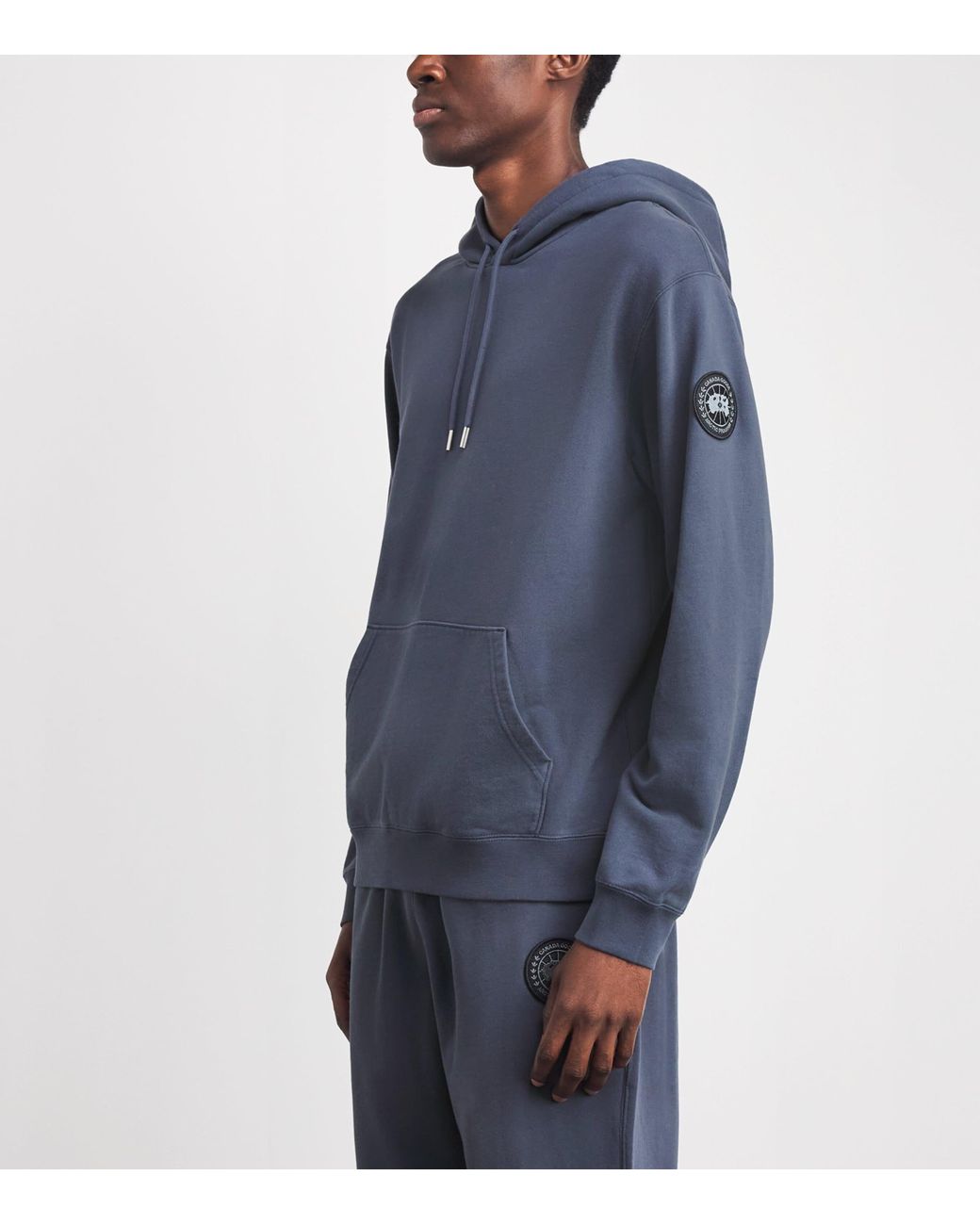 Canada Goose Blue Organic Cotton Loon Hoodie for men