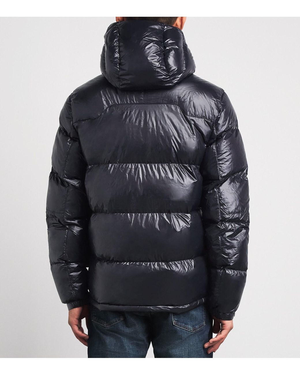 Polo Ralph Lauren Gray Down Glossed Gorham Jacket for men