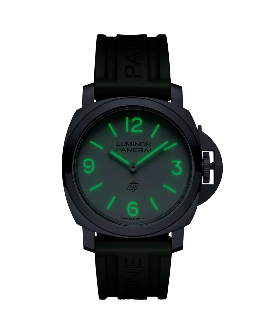 Panerai Metallic Steel Luminor Watch for men