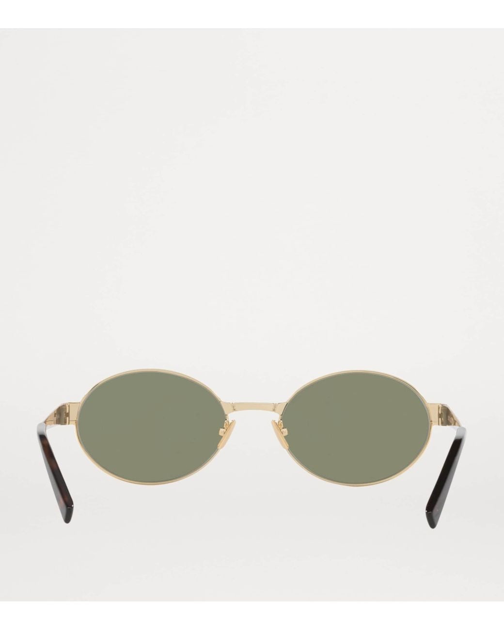 Saint Laurent Green Metal Sl 692 Sunglasses