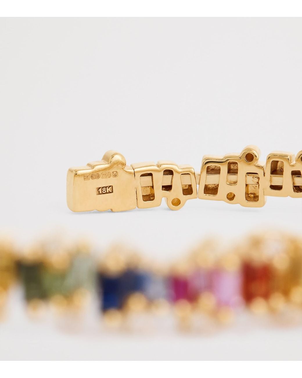 Suzanne Kalan Natural Diamond And Sapphire Shimmer Audrey Bangle