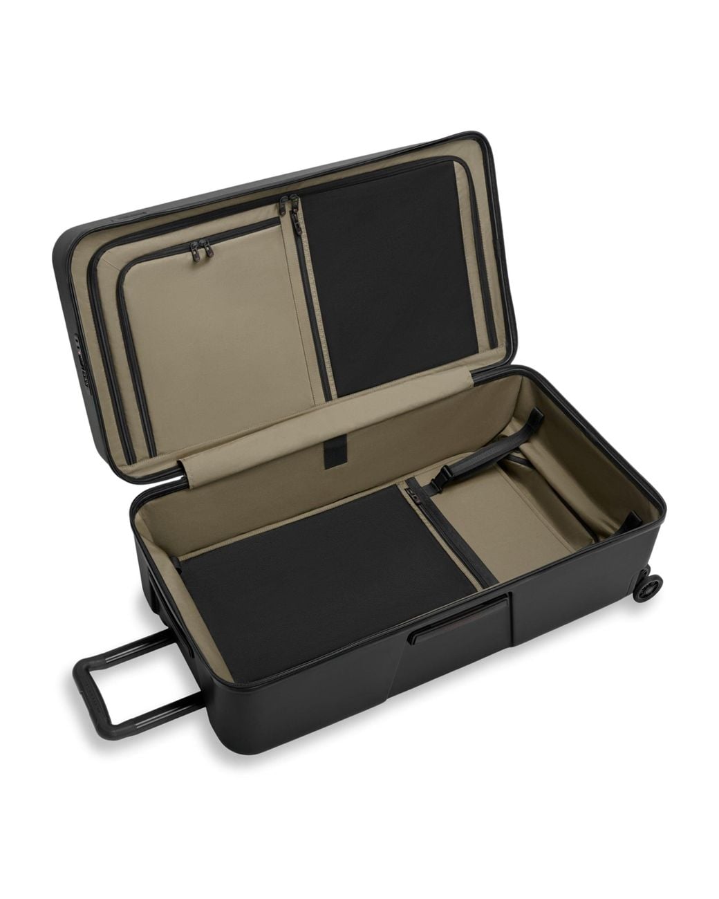 Briggs & Riley Black Extra Large Zdx Hard Trunk Spinner Suitcase