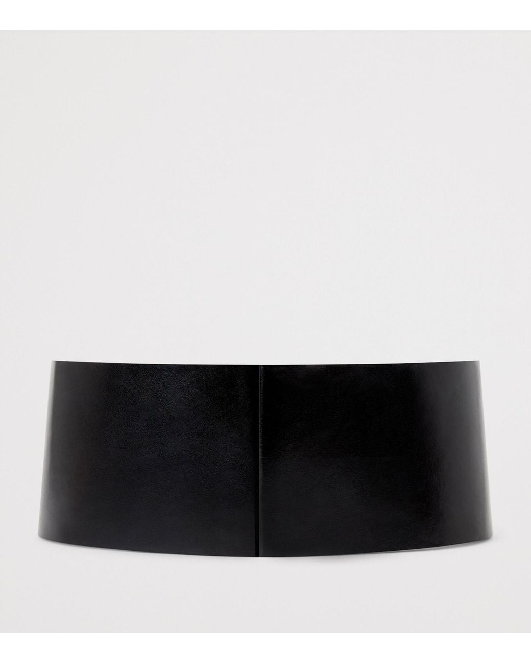 Givenchy Black Leather Oversized-Bow Waist Belt