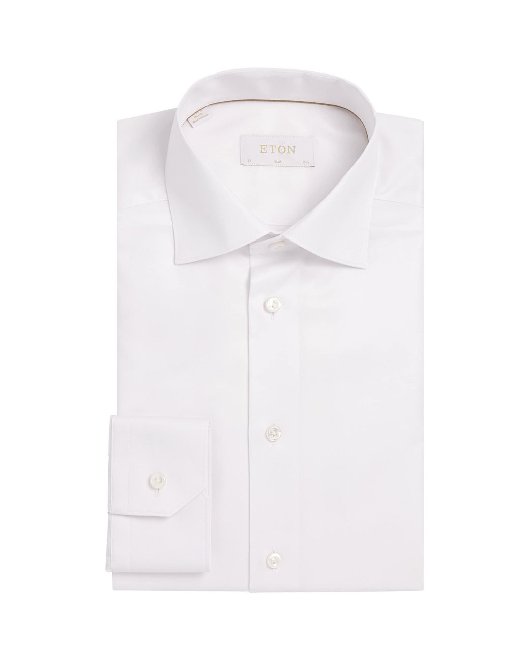 Eton of Sweden White Elevated Slim-Fit Shirt for men