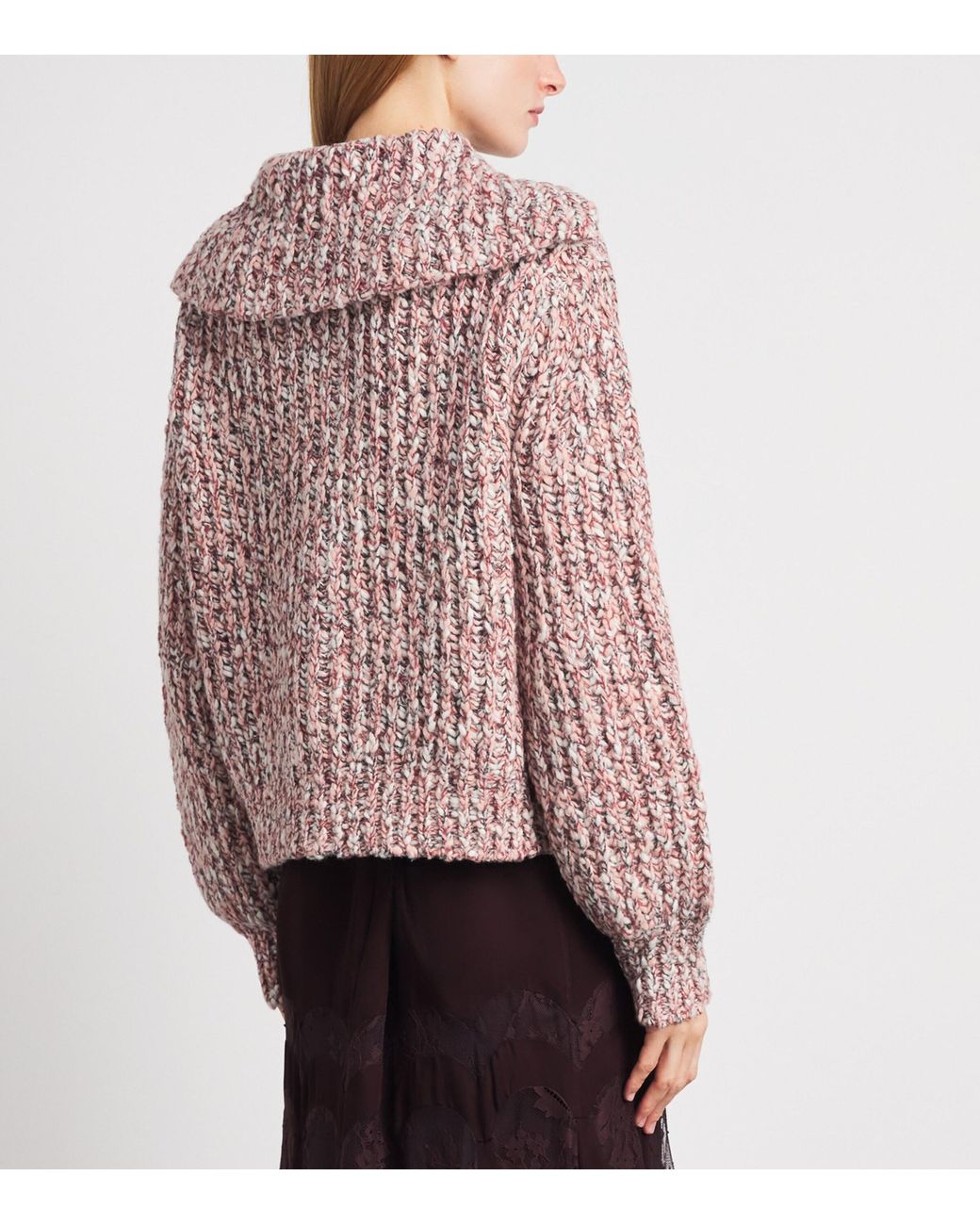 Ulla Johnson Pink Collared Louise Cardigan