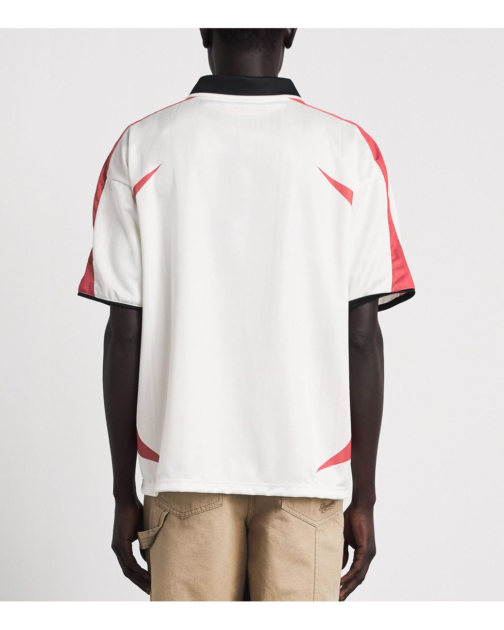 Represent Red Spike Football Top for men