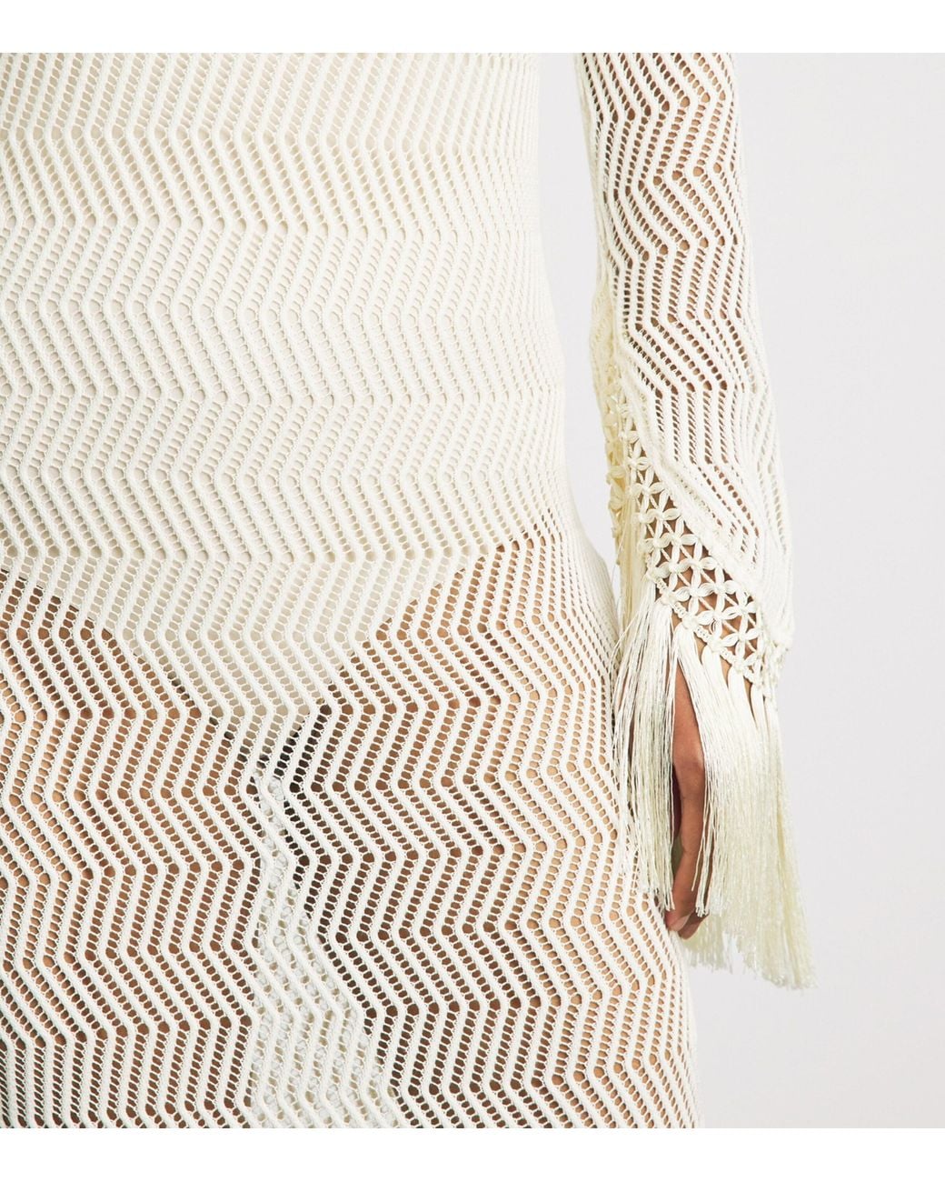 Taller Marmo White Cotton New Mexico Maxi Dress