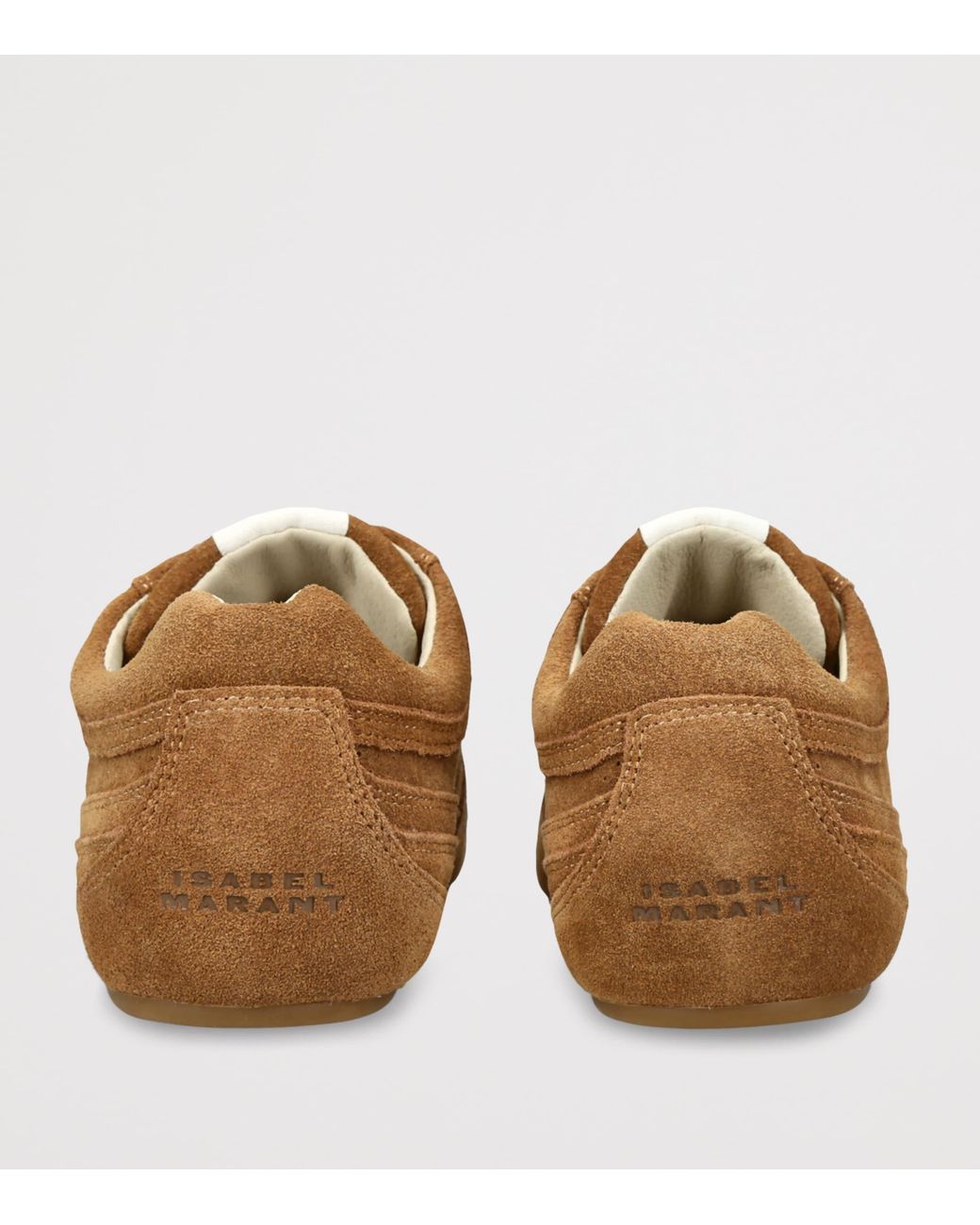 Isabel Marant Brown Suede Senny Low Sneakers